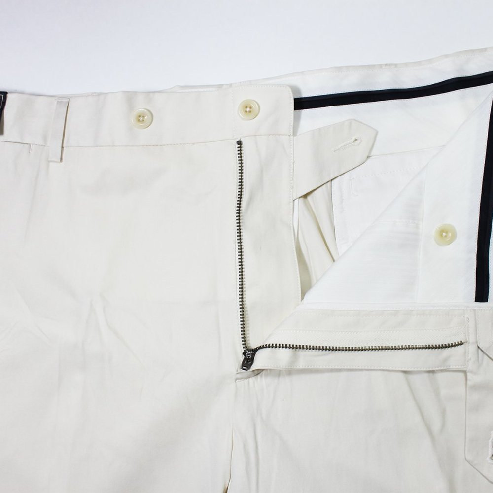 Polo By Ralph Lauren Twill White Chinos NWT Size 38-30, Cotton, StretchCustomFit